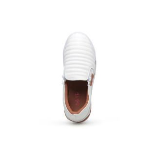 Tênis Feminino Slip on Casual com Zíper
